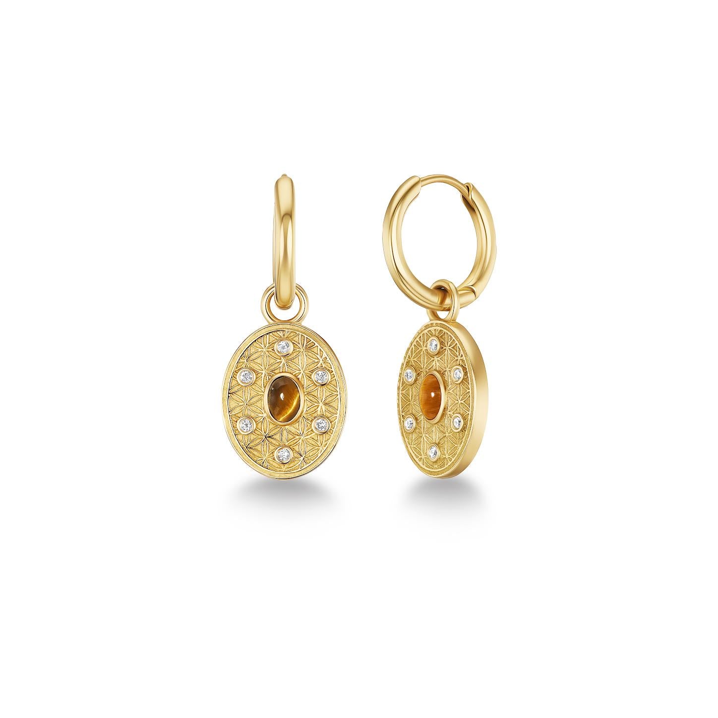 FLOWER OF LIFE EARRINGS