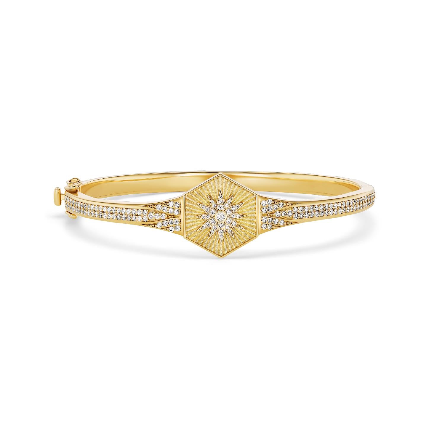 SACRED STARBURST BANGLE