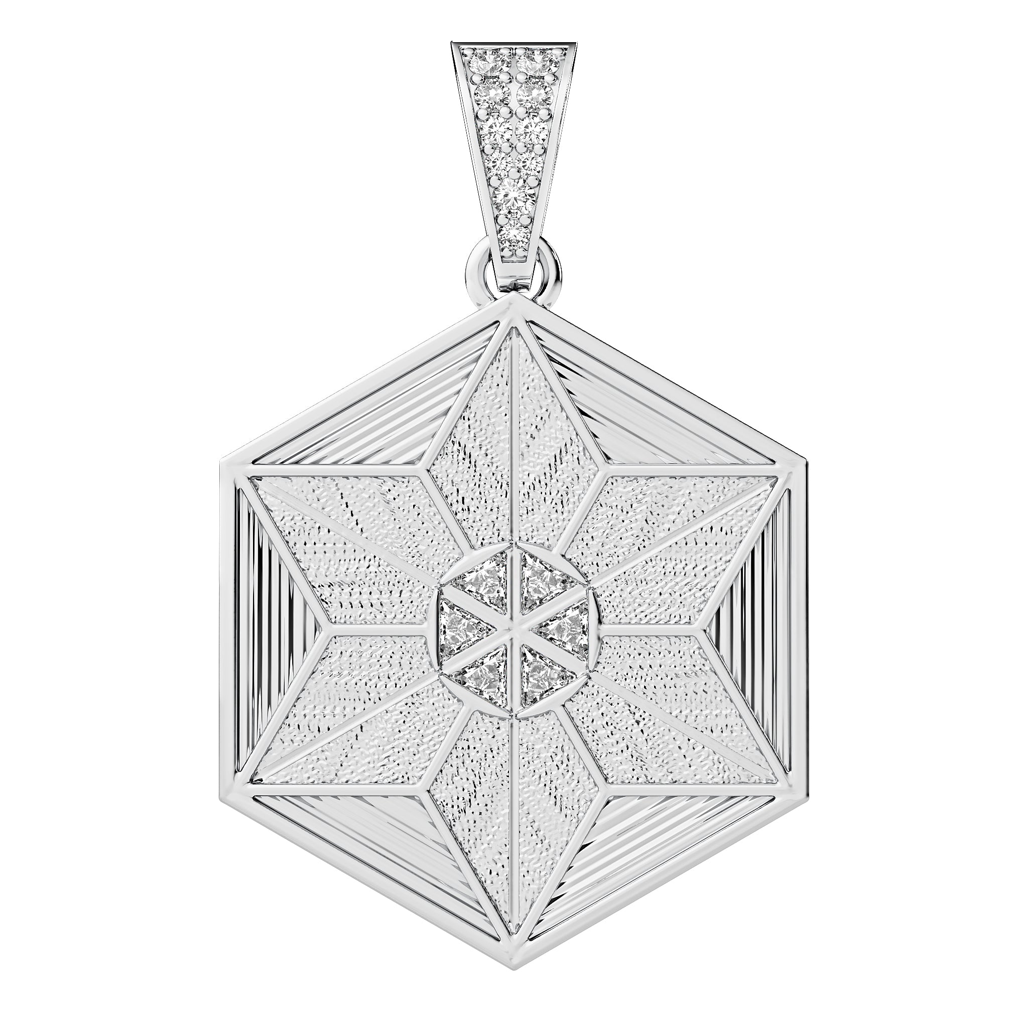 CHARIOT OF LIGHT WITH DIAMONDS