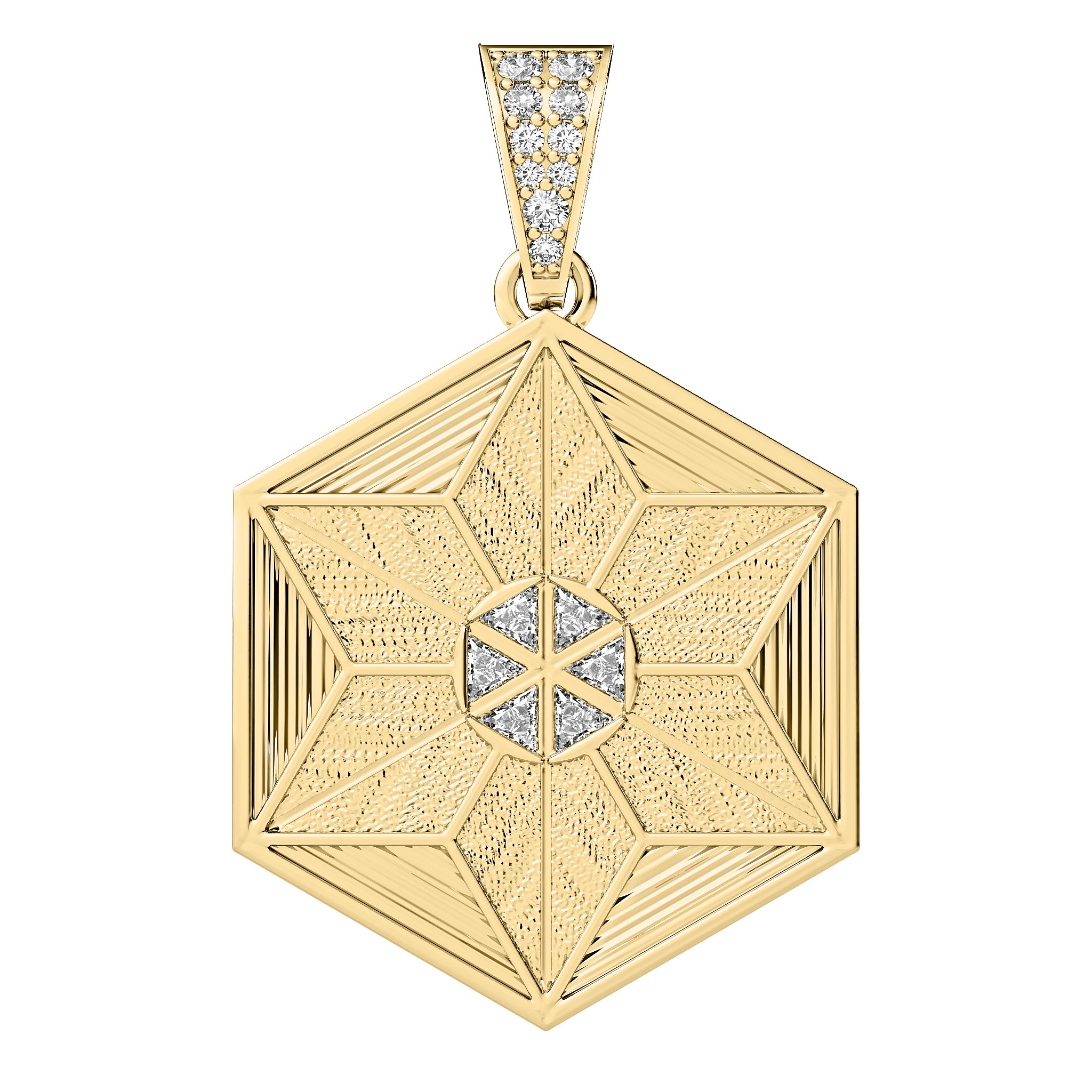 CHARIOT OF LIGHT WITH DIAMONDS