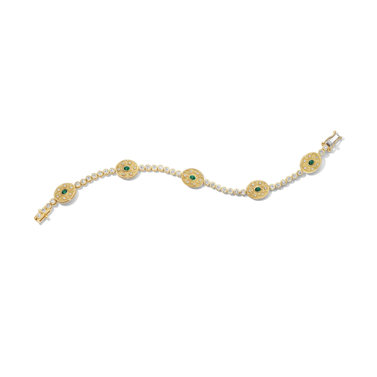 FLOWER OF LIFE TENNIS BRACELET