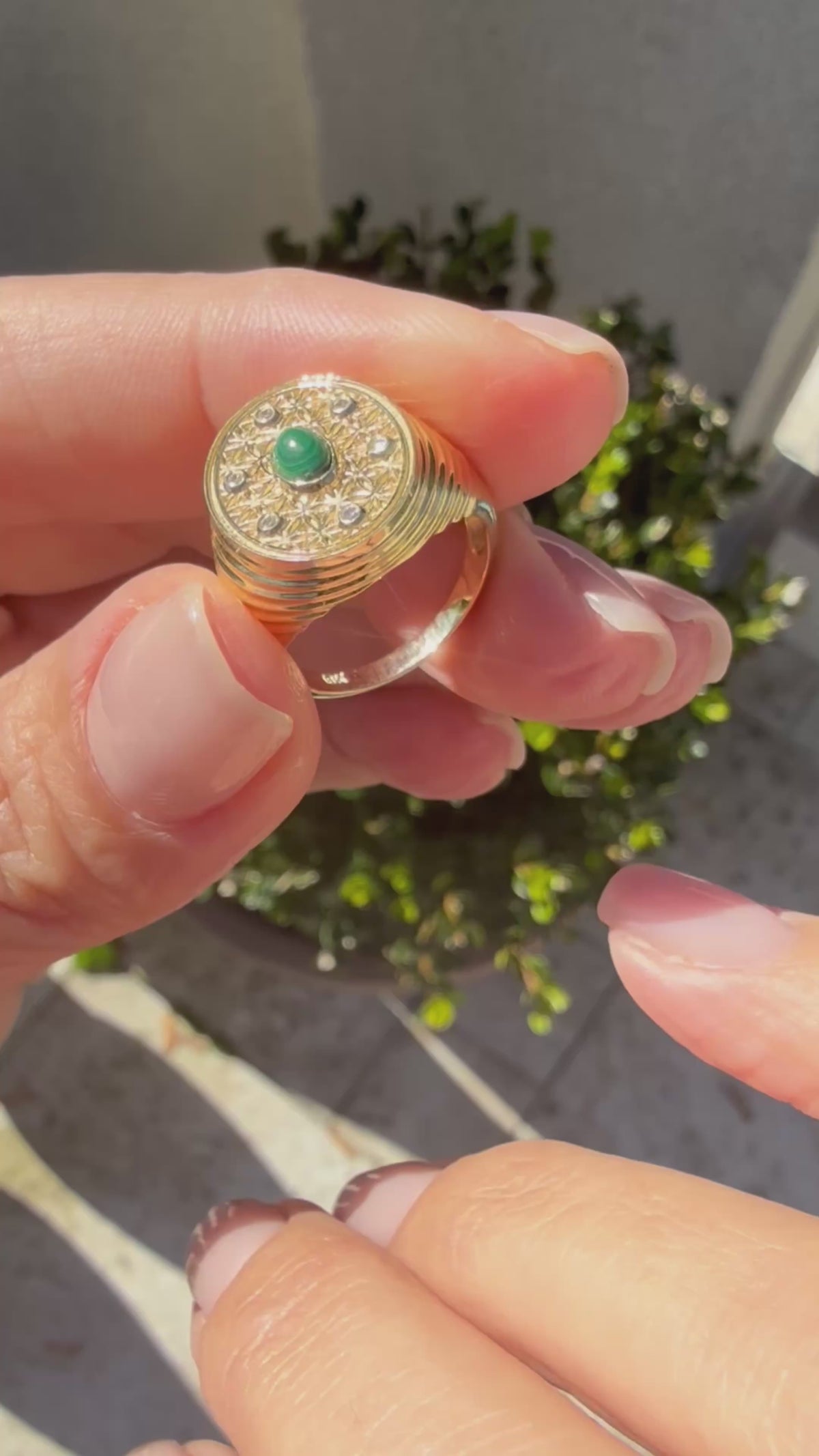 FLOWER OF LIFE RING